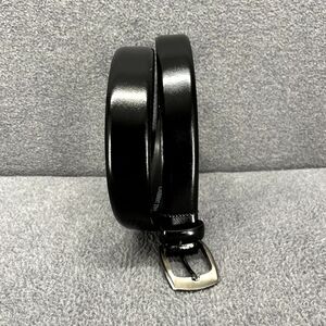 Paul Lawrence Boys Belt Genuine Italian‎ Leather Black Size 32 JC30